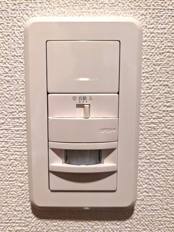 建物設備(人感センサー付き玄関ライトです)