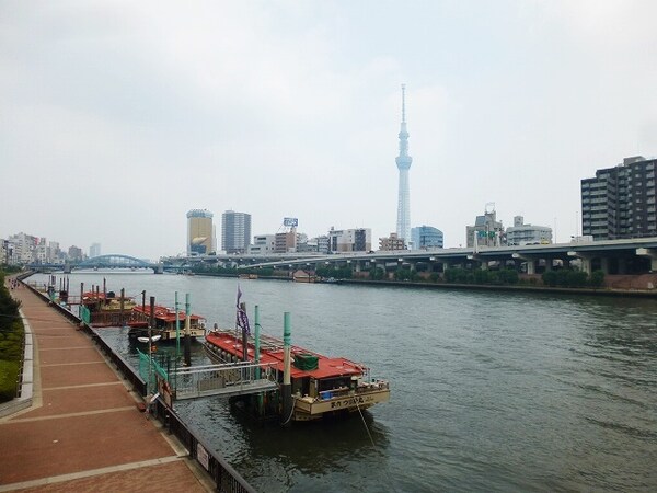 周辺環境(厩橋　隅田川 925m)