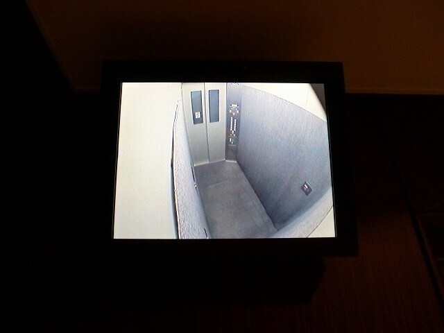 物件内観写真22　(モニター付セキュリティエレベーターです)