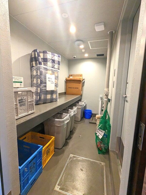 建物設備(24時間利用可能なごみ置場です)