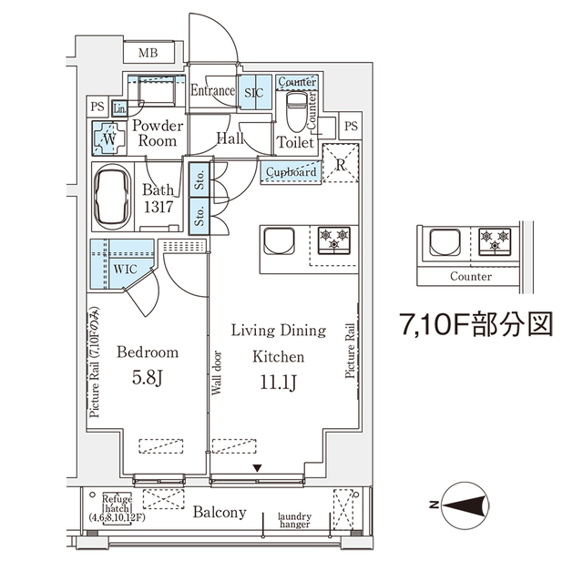 間取図