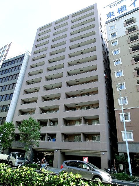 物件外観写真1　(パークキューブ浅草田原町の外観です)