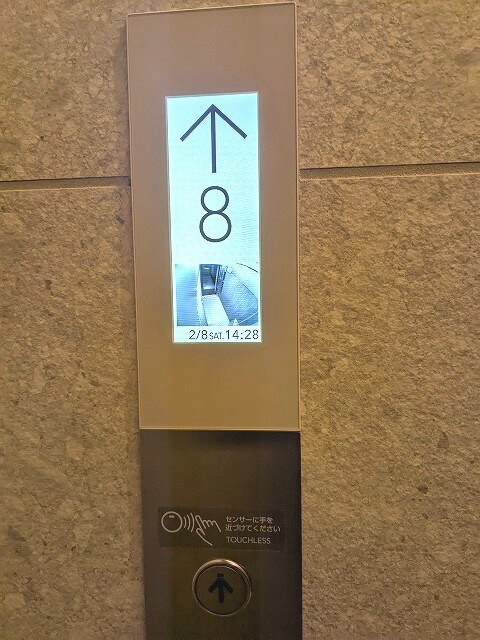 物件内観写真28　(エレベーターのボタンは感染予防のタッチレスです)