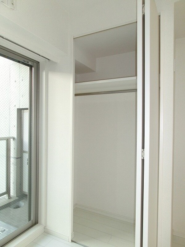 収納(ハイリーフ上野の１Ｒのクローゼットです)