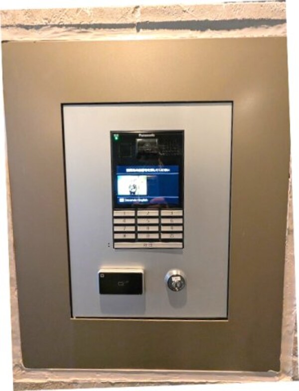 建物設備(タッチキーのモニター付オートロックセキュリティ)