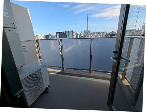 眺望(13F、上層階からはスカイツリー隅田川花火見えます)