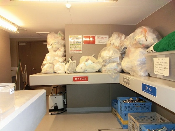 建物設備(24時間利用可能なゴミ置場)