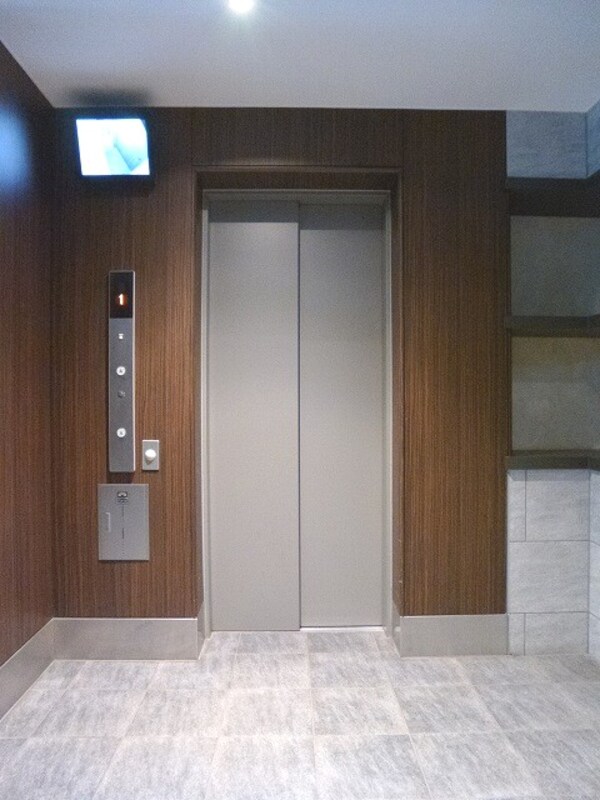 建物設備(パークアクシス仲御徒町の鍵がないと作動しないモニター付エレベ)