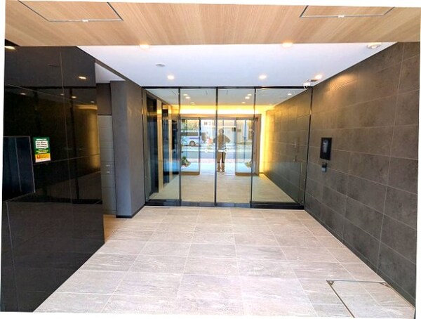 建物設備(ハンズフリー解除可能なモニター付オートロックセキュリティ)