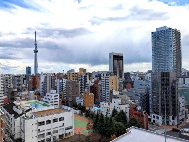 物件内観写真4　(バルコニーからスカイツリー隅田川花火見えます)