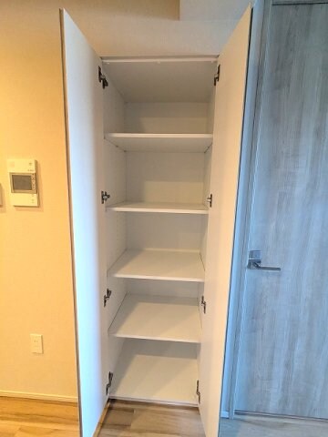 物件内観写真29　(リビングの収納、便利です)