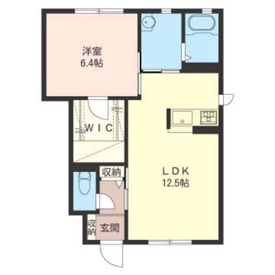 ソフィアＡ・Ｂ・Ｃの間取り図