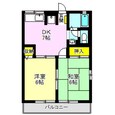 みやびハイツＡＢ棟の間取図