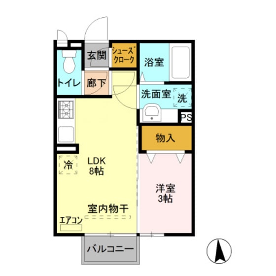 メゾン　ド　ボナールの間取り図