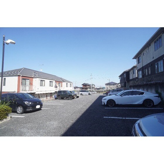 ビューグランドの駐車場