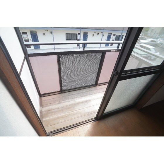 サンレジデンス（大八木）ＡＢのバルコニー