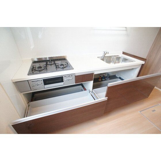 Ｊｍ，ａｐａｒｔｍｅｎｔ　Ⅱのキッチン