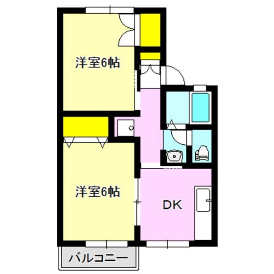 ビューテラスの間取り図