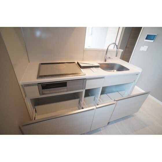 クレアシオンあら町のキッチン