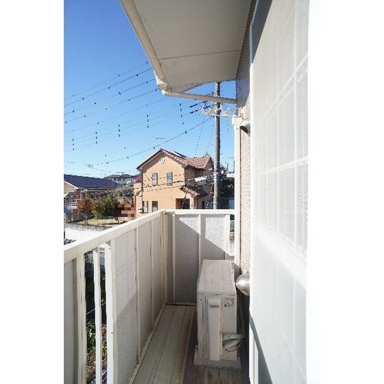 パインフィールドＢのバルコニー