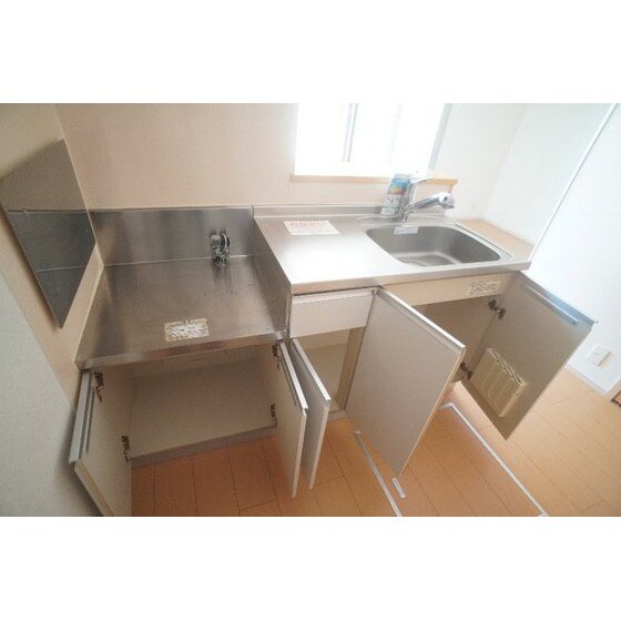 メゾン・トロワ・ド・ジャンコのキッチン