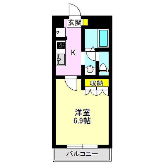 ちゅらストリームの間取り図