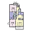 コムフォートワンの間取図