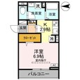 ＡＫコンフォルト高崎栄町の間取図