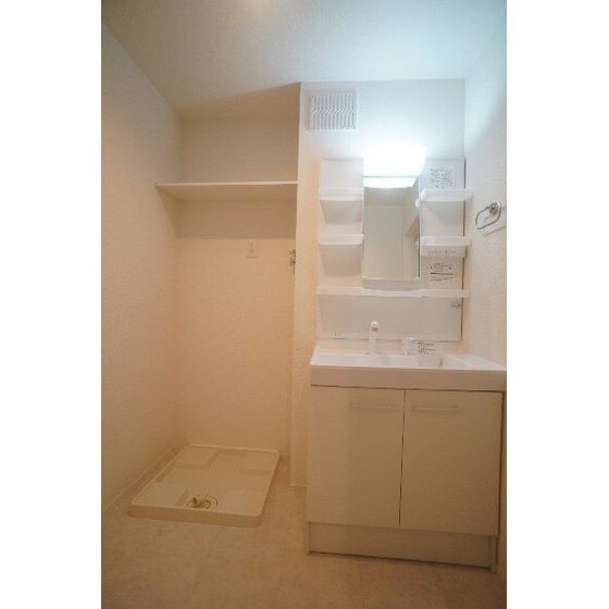 Ｄ－ＲＯＯＭ台新田町の洗面所