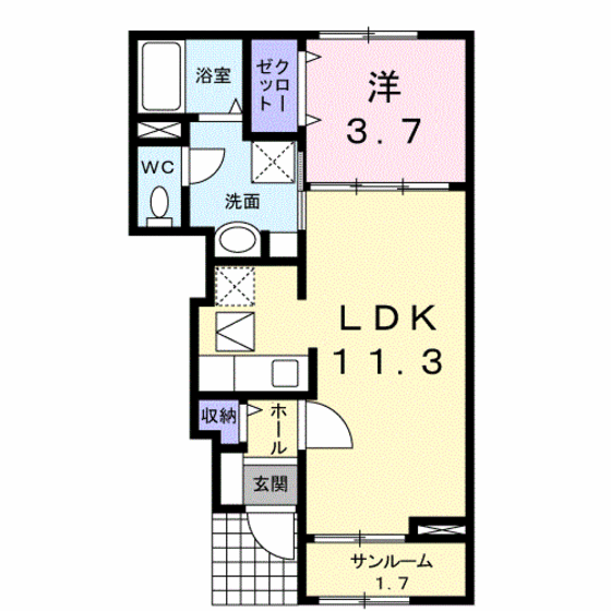 間取図