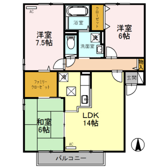 間取図