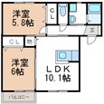 K’s　HOUSE　Ａの間取図