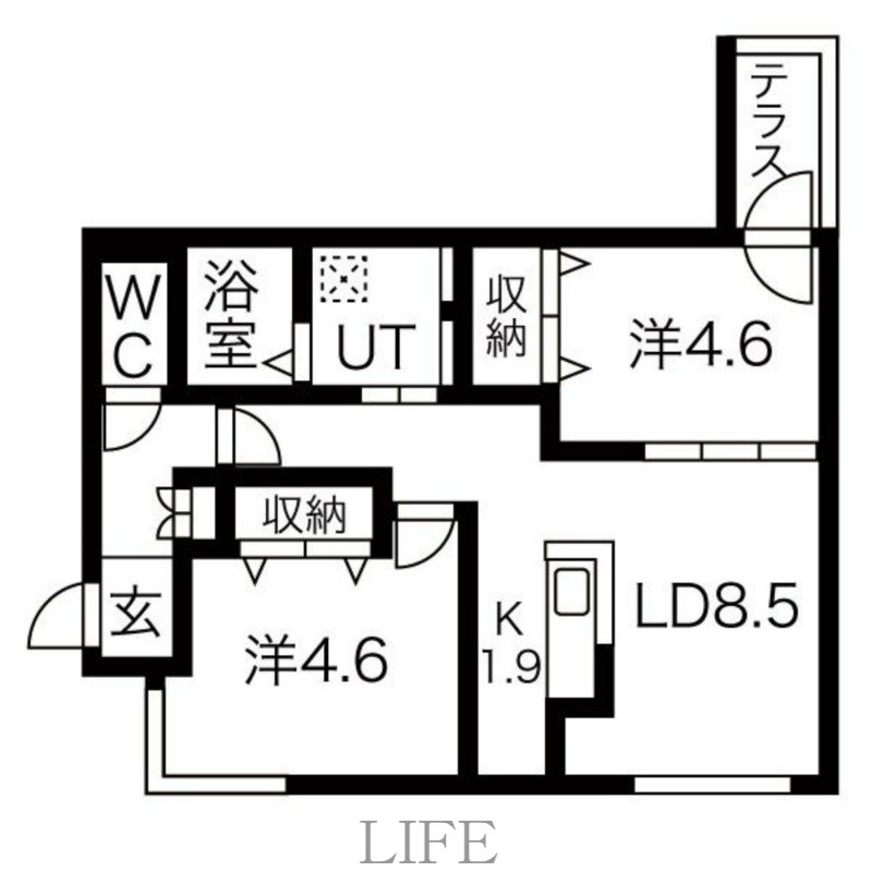 間取図