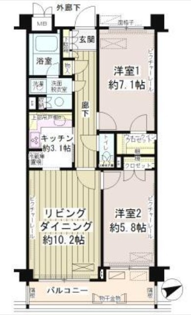 間取図