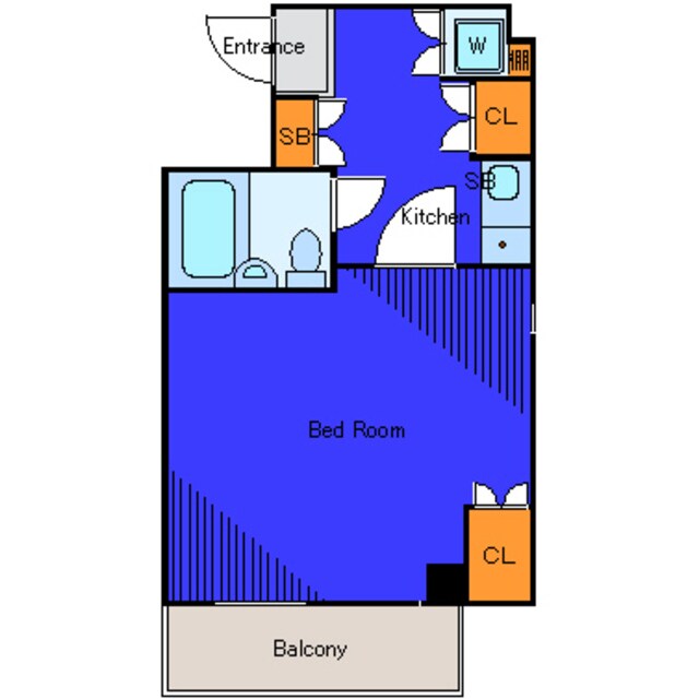 大森駅 徒歩10分 4階の間取り図