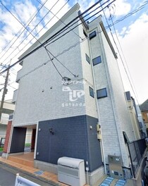 東急多摩川線 矢口渡駅 4階建 築8年の外観写真