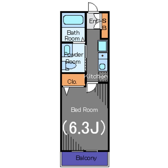 アルジオーネ池尻の間取り図