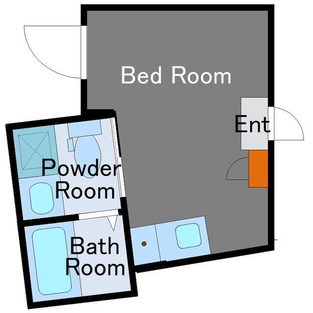 RSC目黒の間取り図