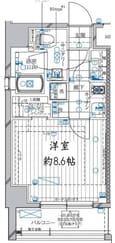 REGALIZ高田馬場の間取図