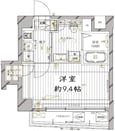 レガリス高円寺の間取図