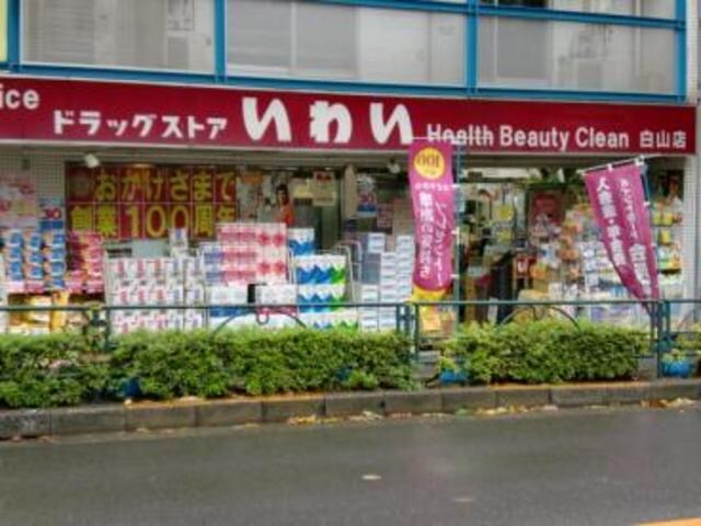ドラッグストアいわい白山店