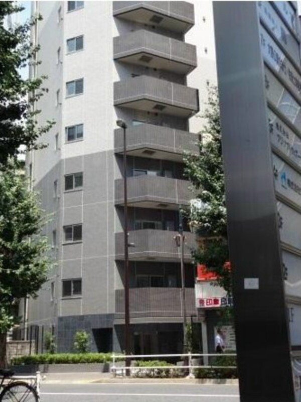 外観・土地(14階建ての賃貸マンション)