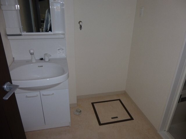 物件内観写真7　(洗髪洗面化粧台、洗濯コーナーがあります)