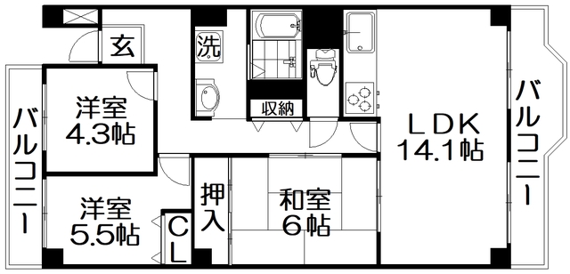 間取図