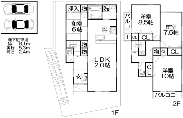 間取図