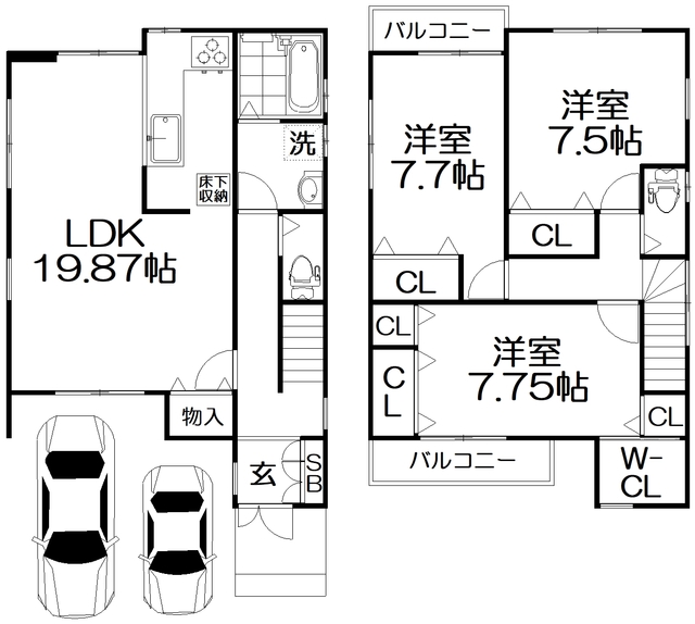 間取図