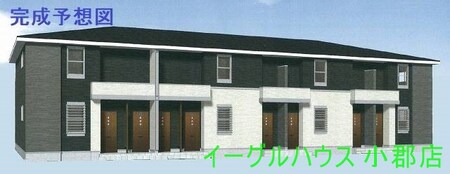 大刀洗町鵜木アパートA外観写真