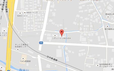 シティーハイツイノウエＢ外観写真