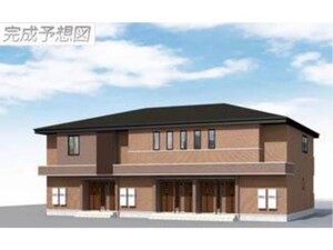 仮称）萱方町アパートA棟外観写真