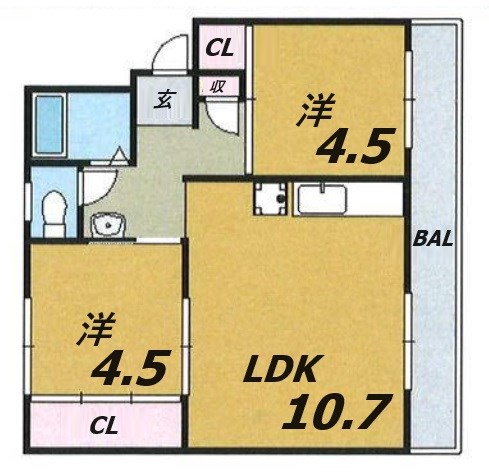 間取図